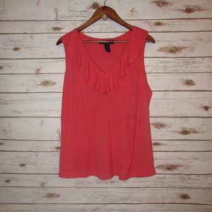 Venezia Sleeveless Ruffle Top 18/20